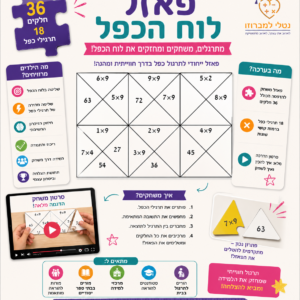 פאזל לוח הכפל